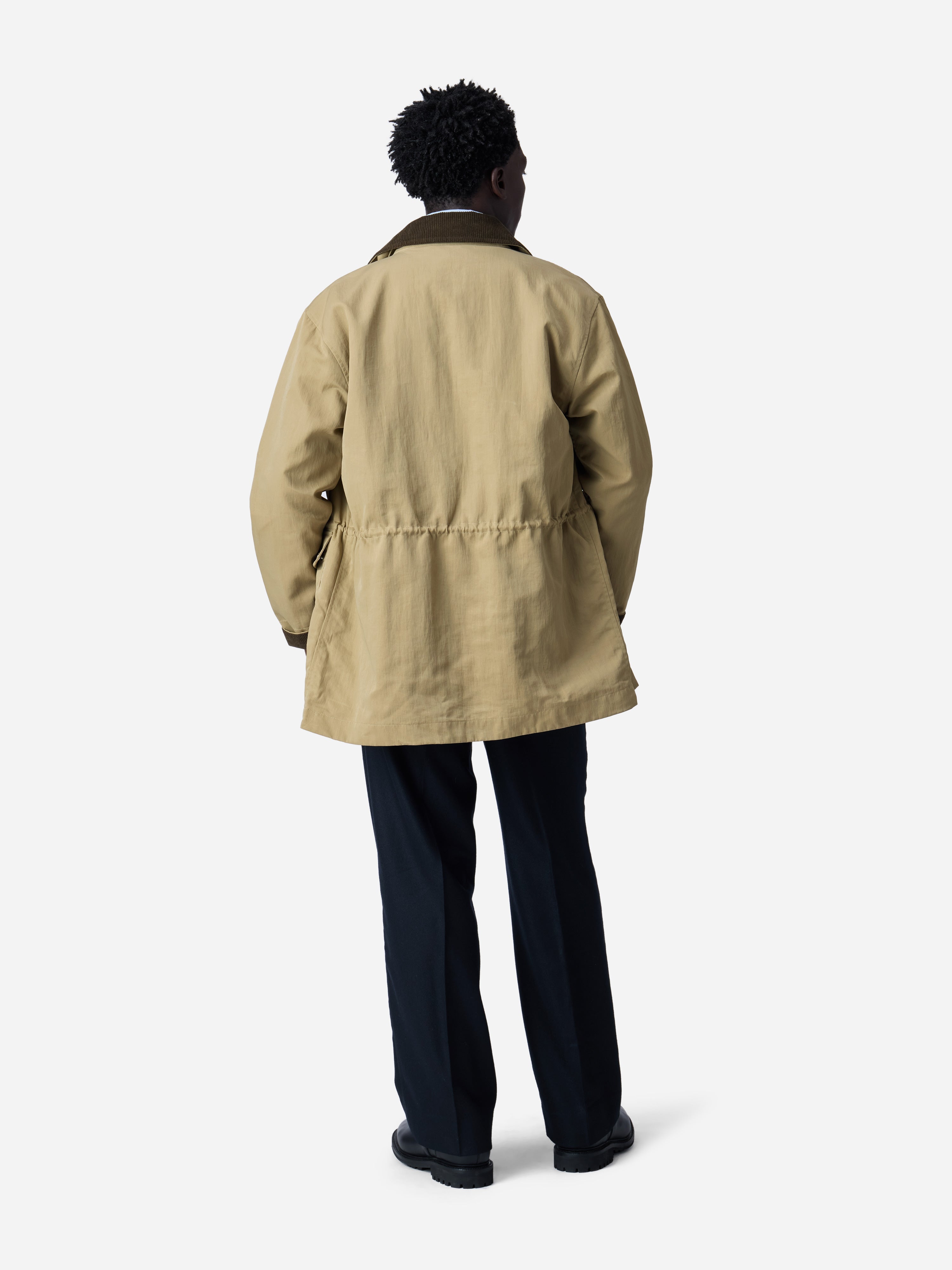 Country Jacket - Tan Waxed Nylon