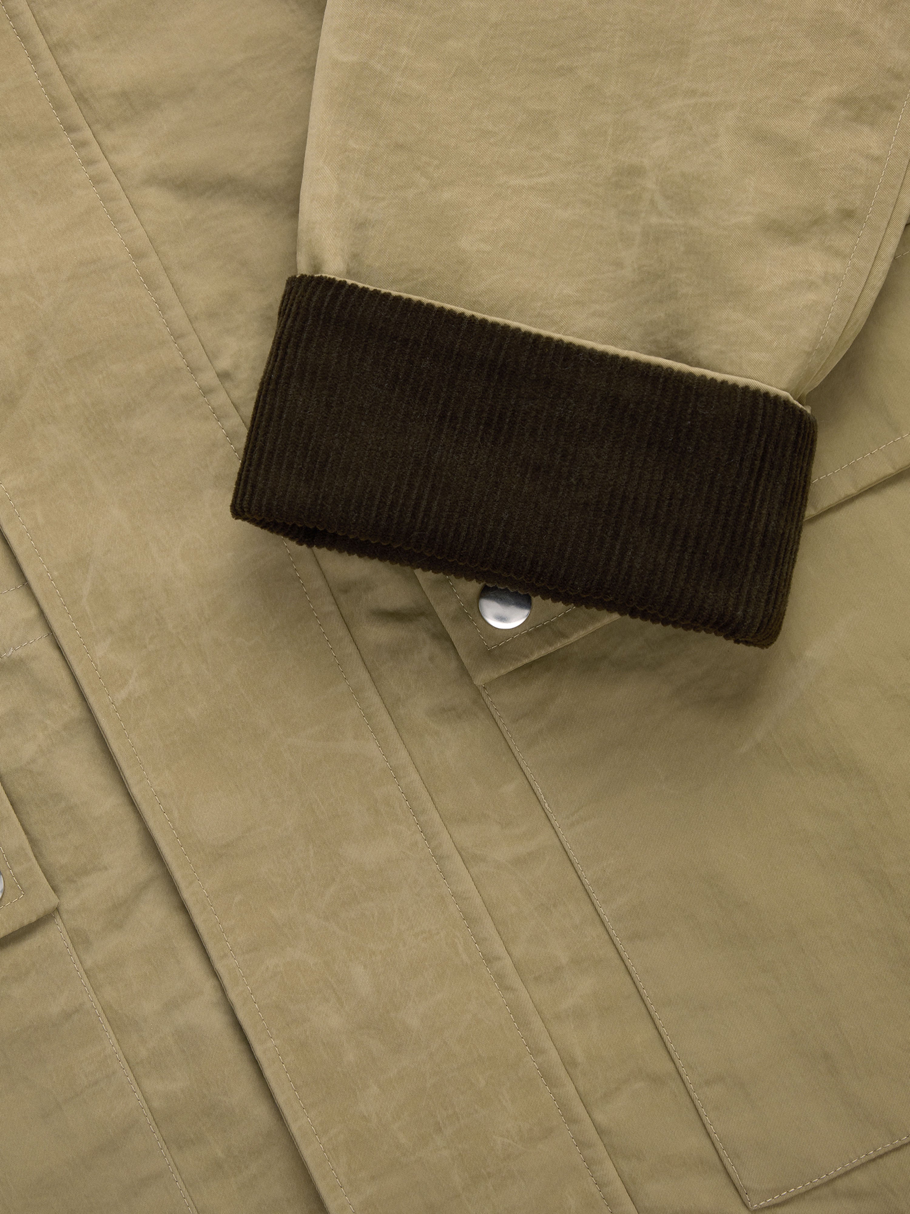 Country Jacket - Tan Waxed Nylon