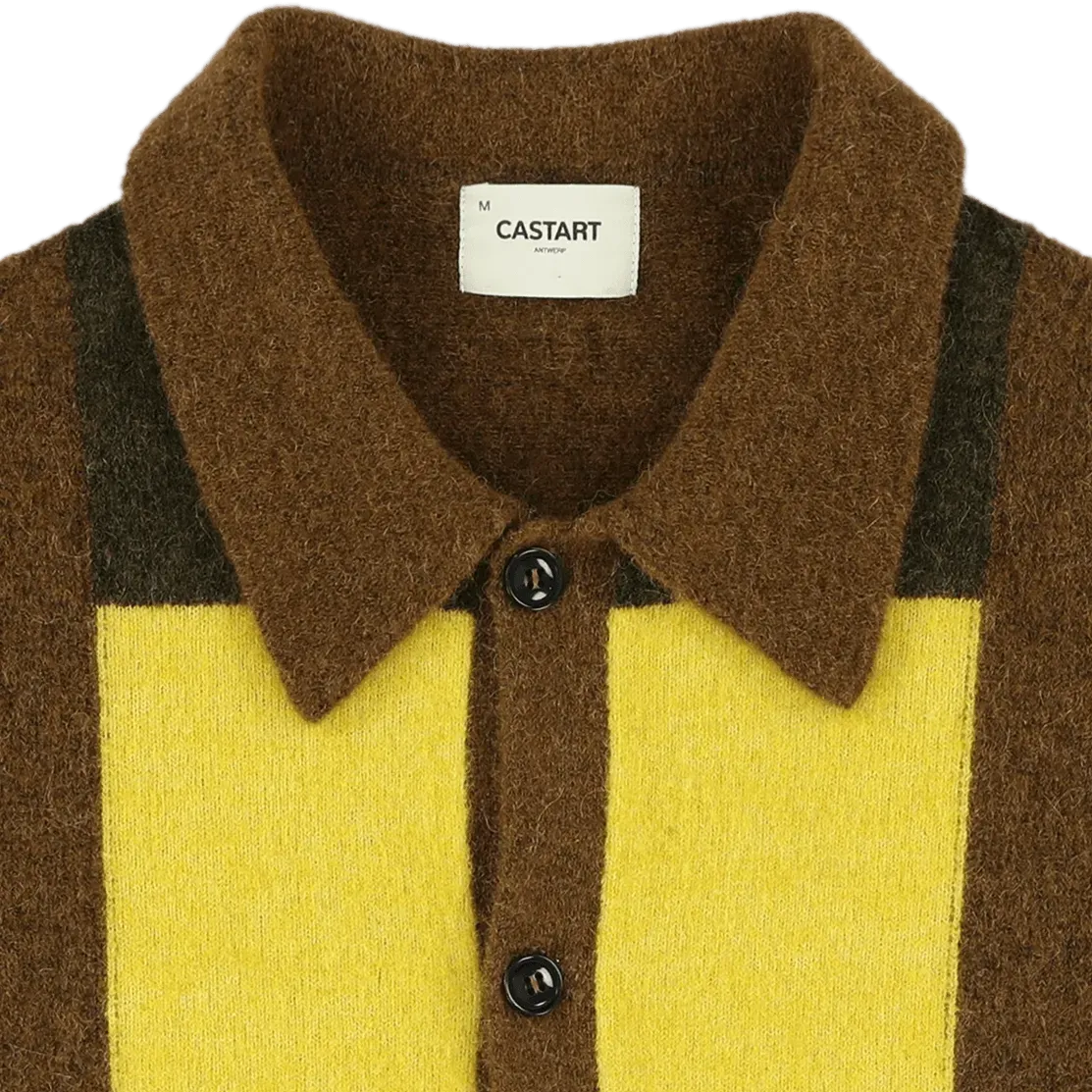 Ranga Alpaca Cardigan - Brown