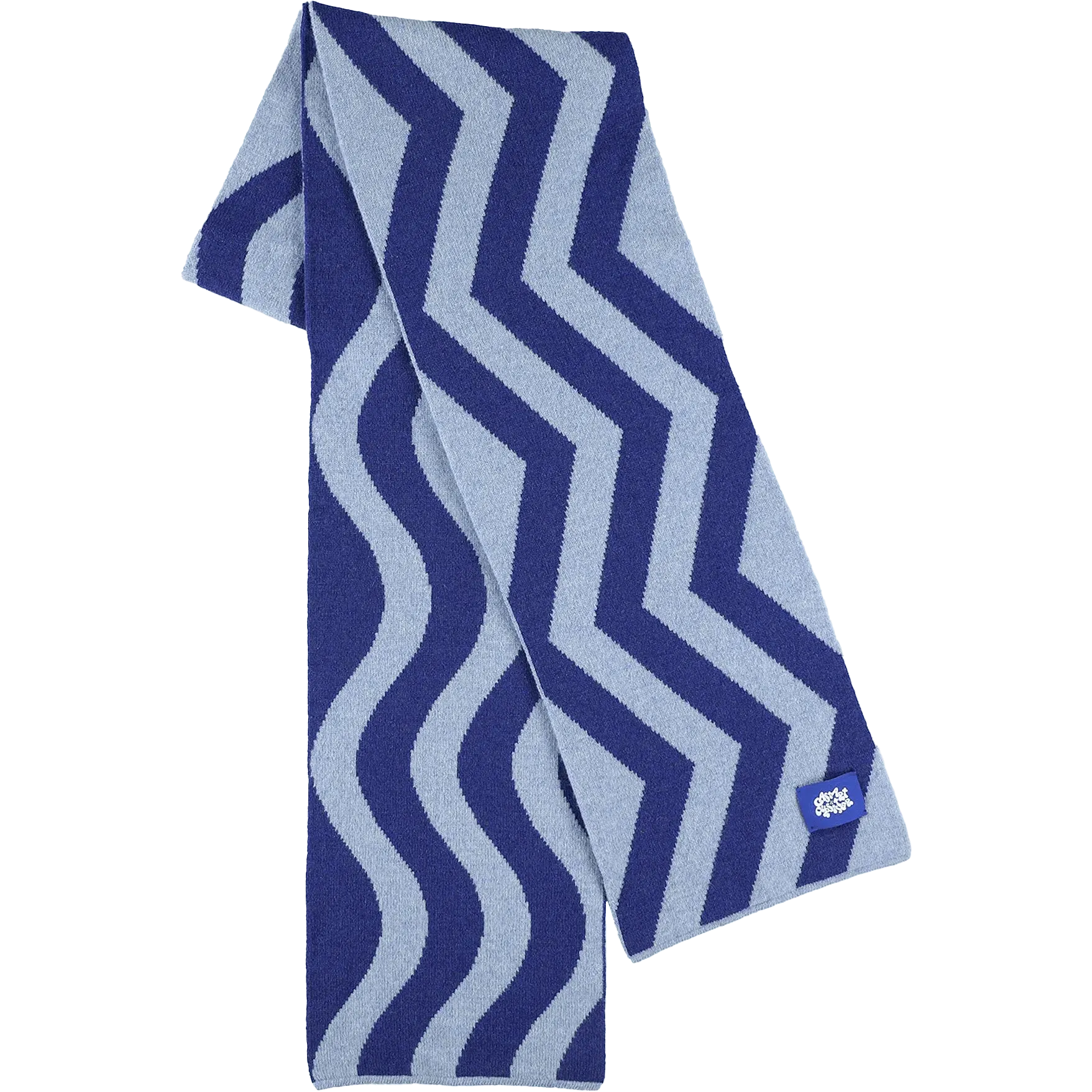 Red Hill Wool Scarf - Light Blue