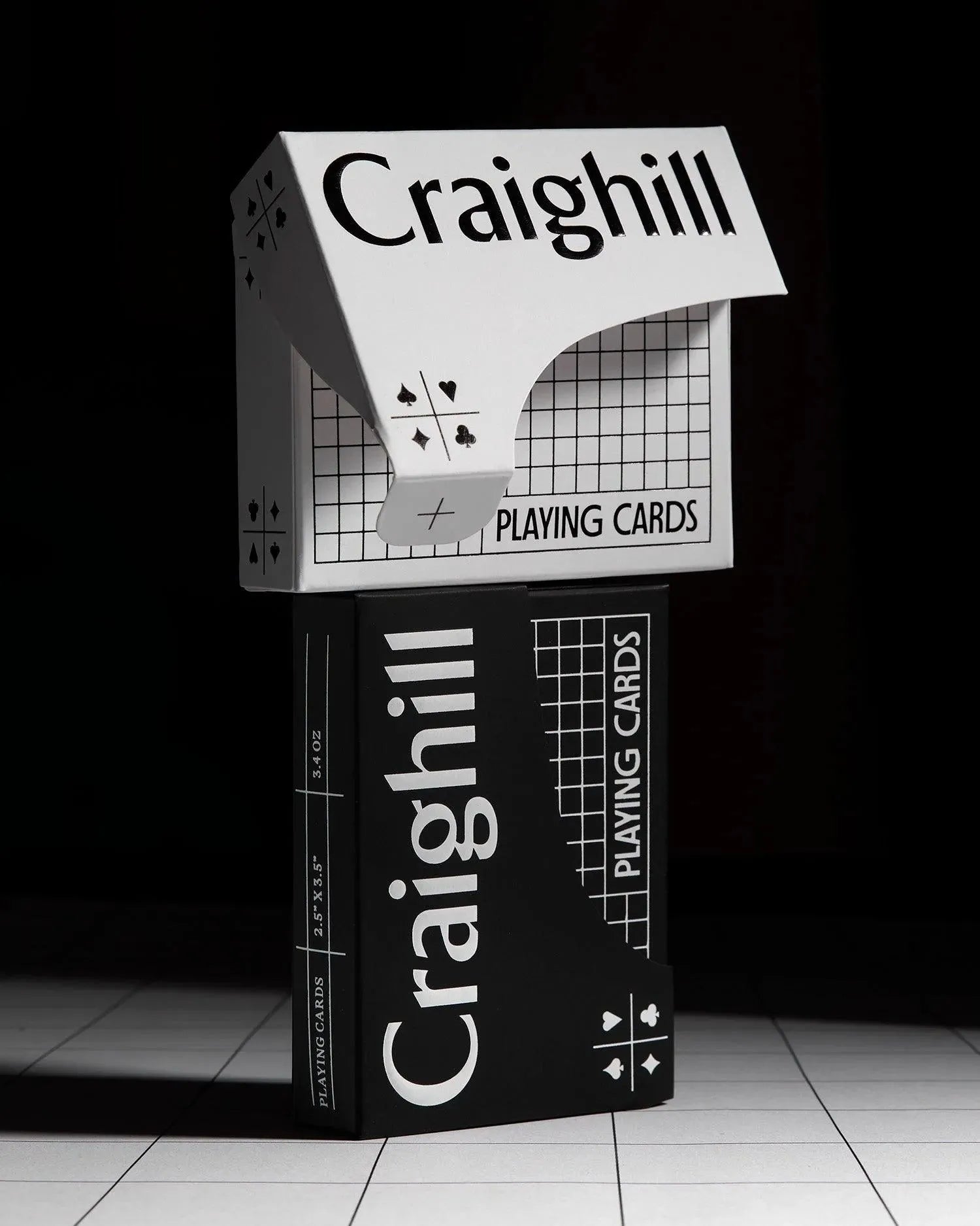 Playing Cards - Black / White