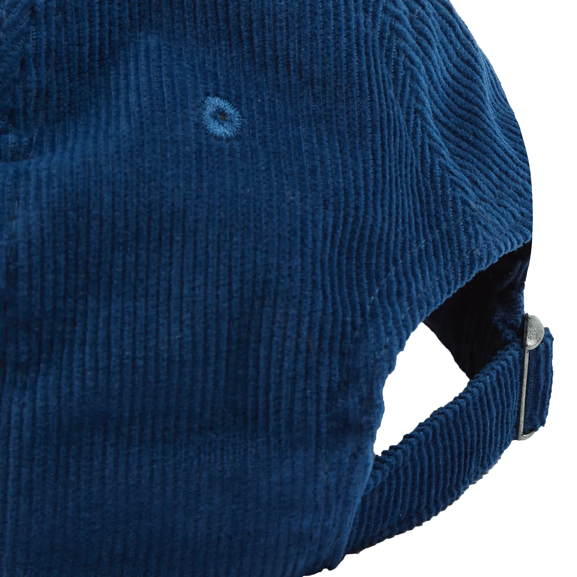 Snail Cord Baseball Hat - Navy