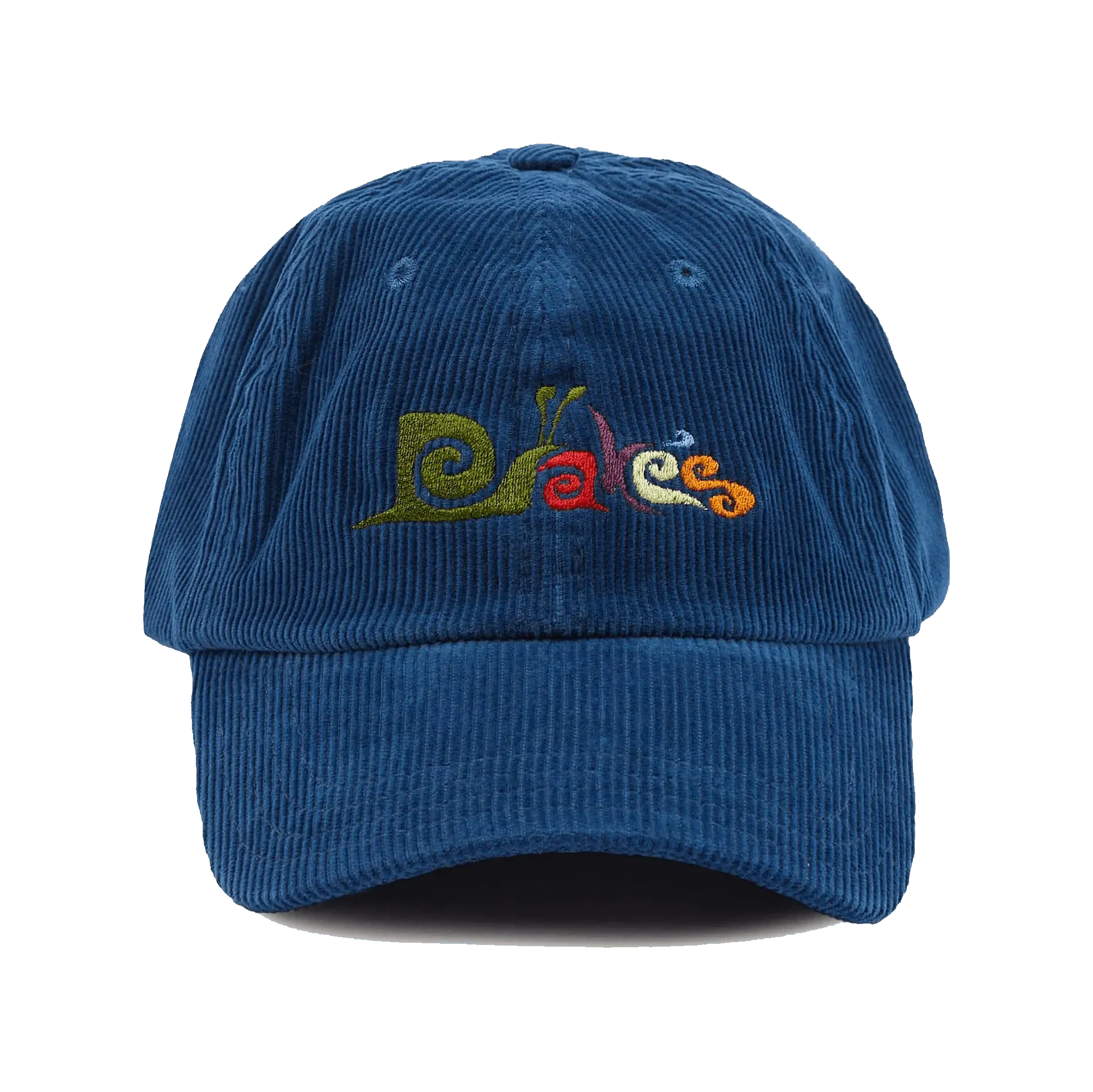 Snail Cord Baseball Hat - Navy