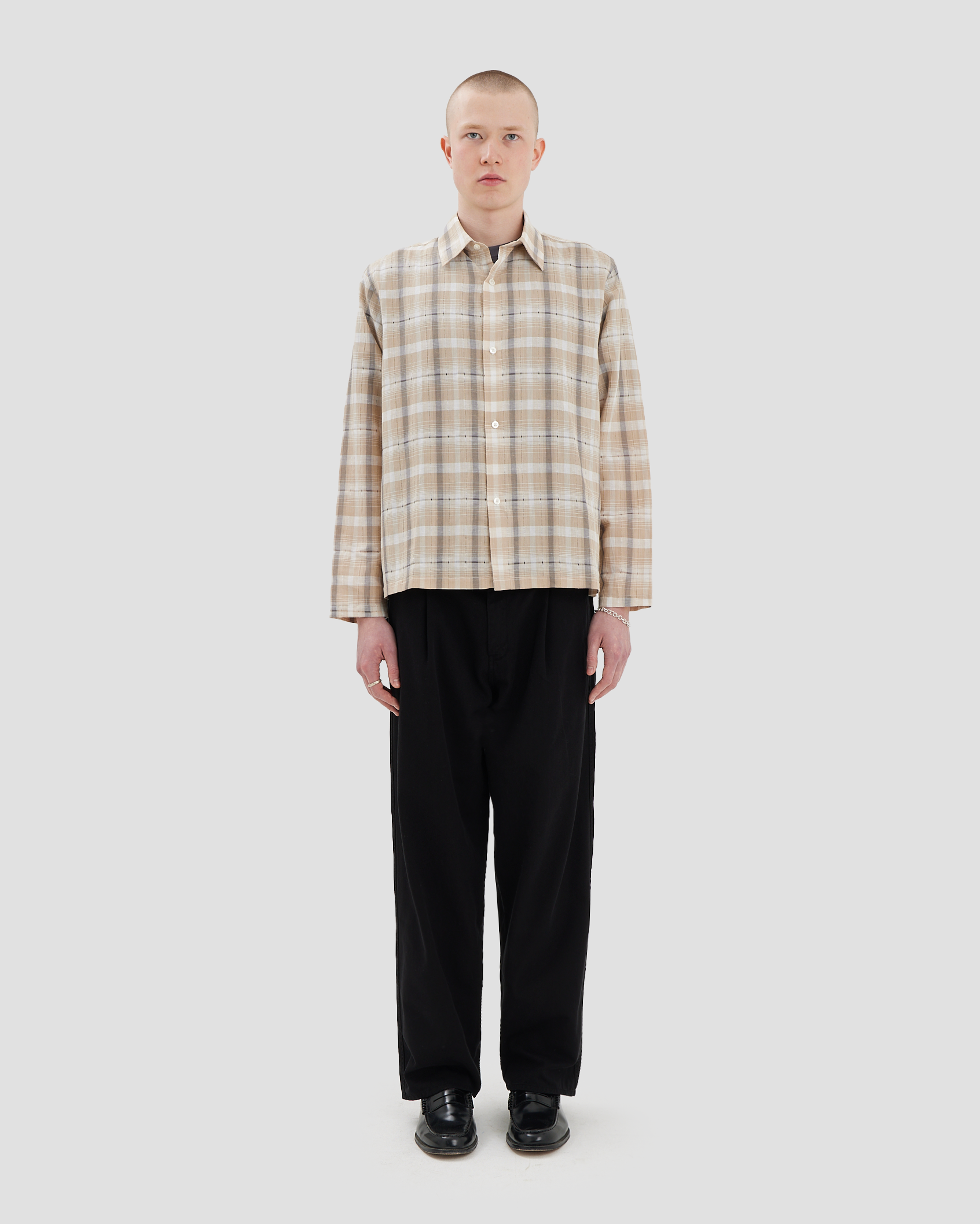 Box Shirt - Ghostcel Brown