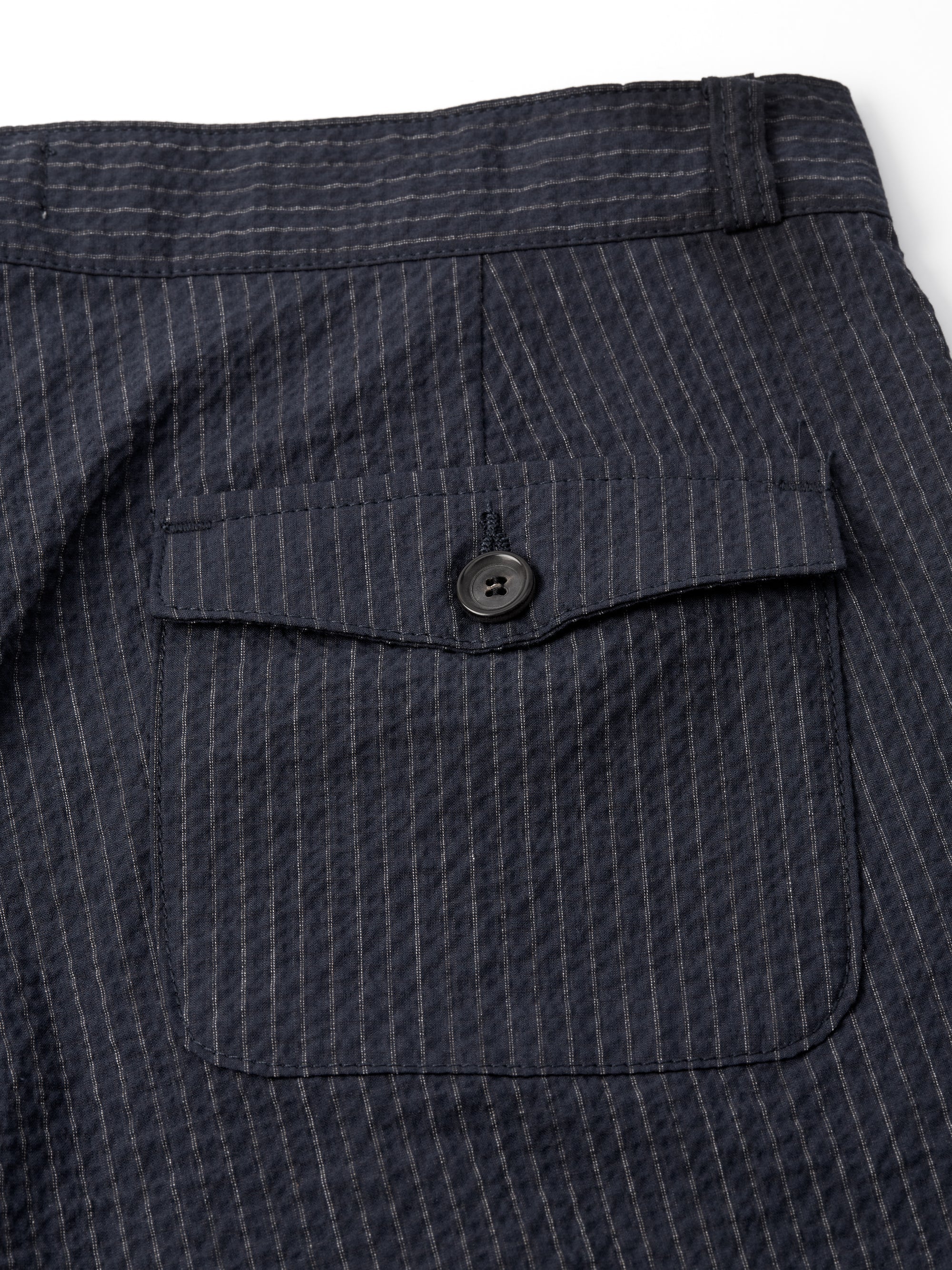Morton Pleated Trousers - Navy