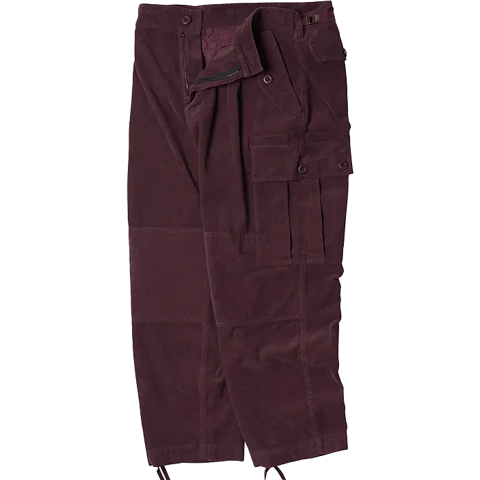 Corduroy M65 Field Pants - Red Bean