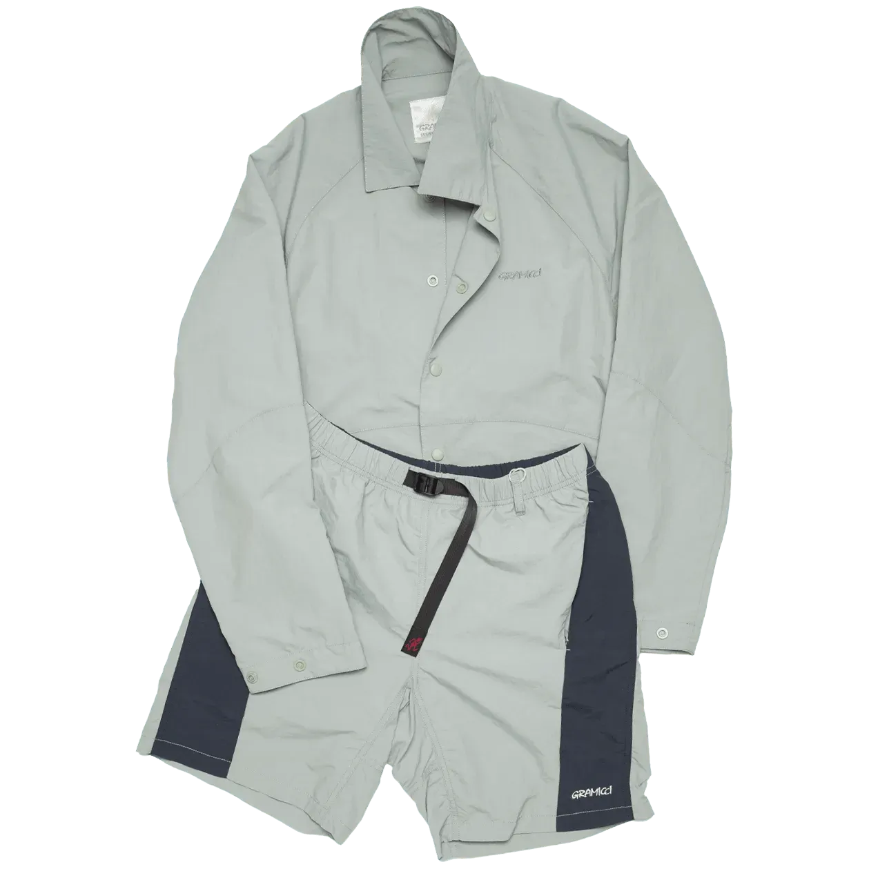 River Bank Shorts - Limestone Grey / Blue