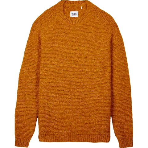 Infinity Alpaca Sweater - Mustard
