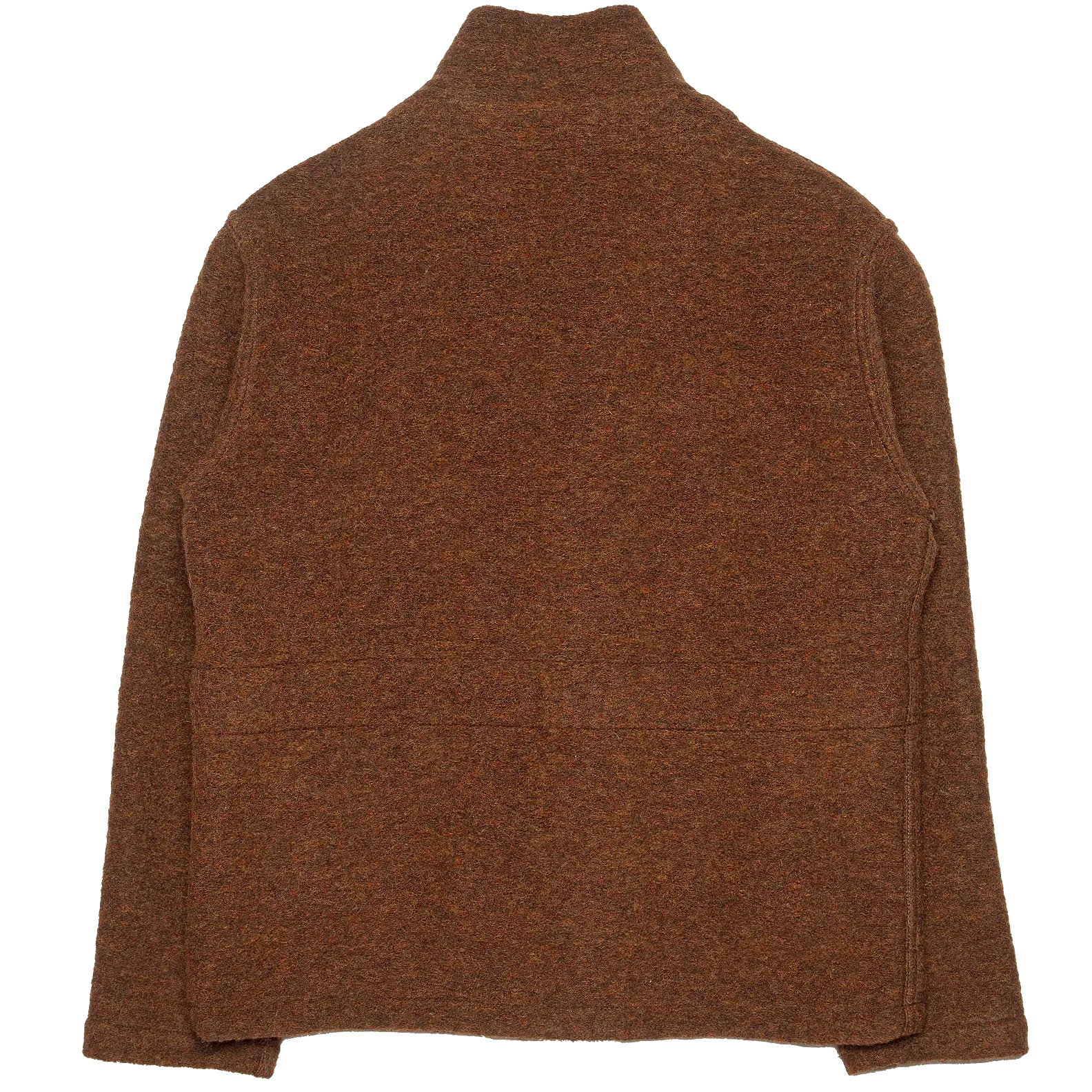 Swit Plush Reversible Wool Jacket - Rust Brown