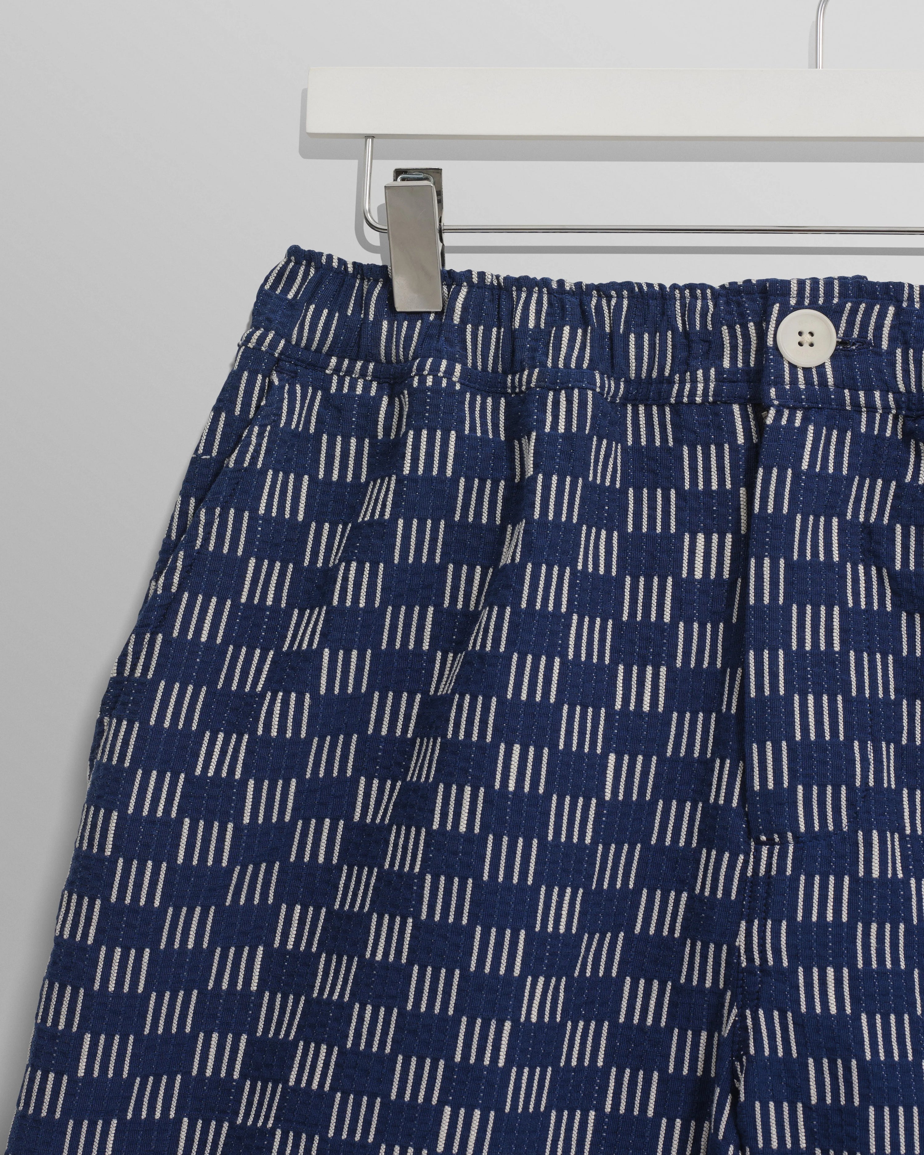 Kurt Short - Indigo / Ecru