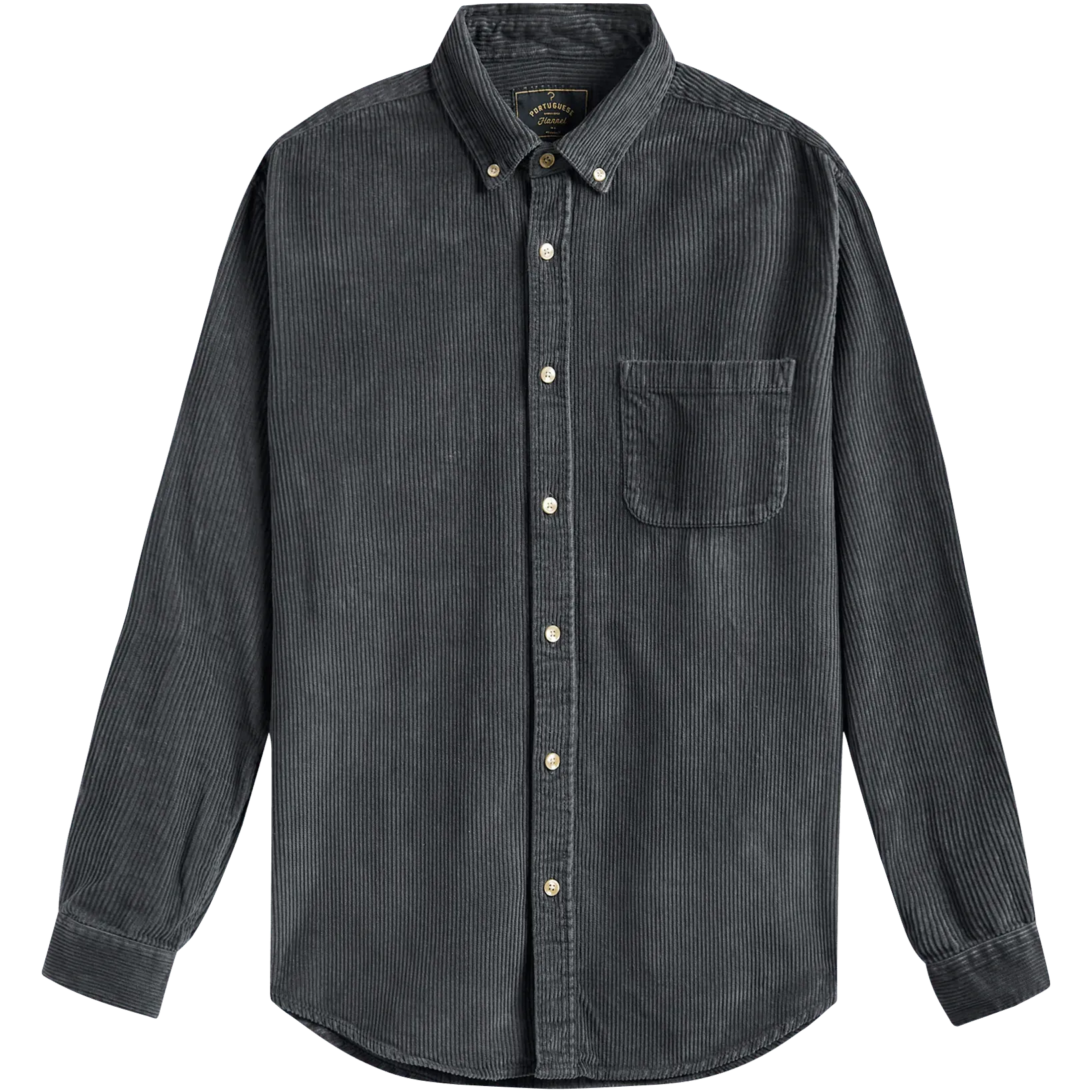 Lobo Corduroy Shirt - Anthracite