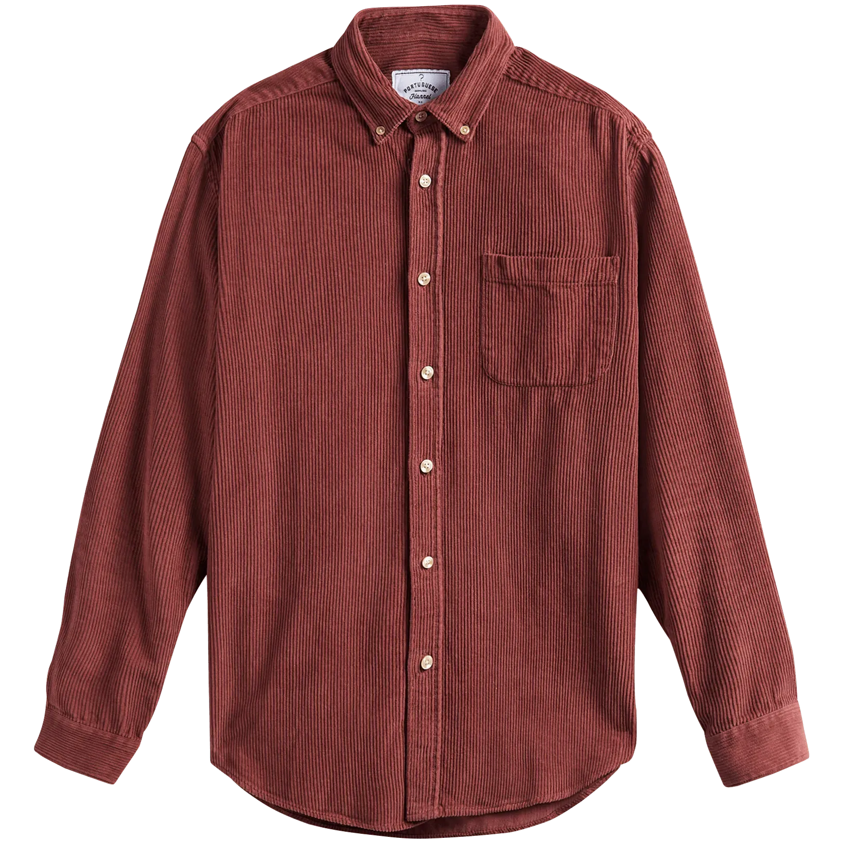 Lobo Corduroy Shirt - Bordeaux