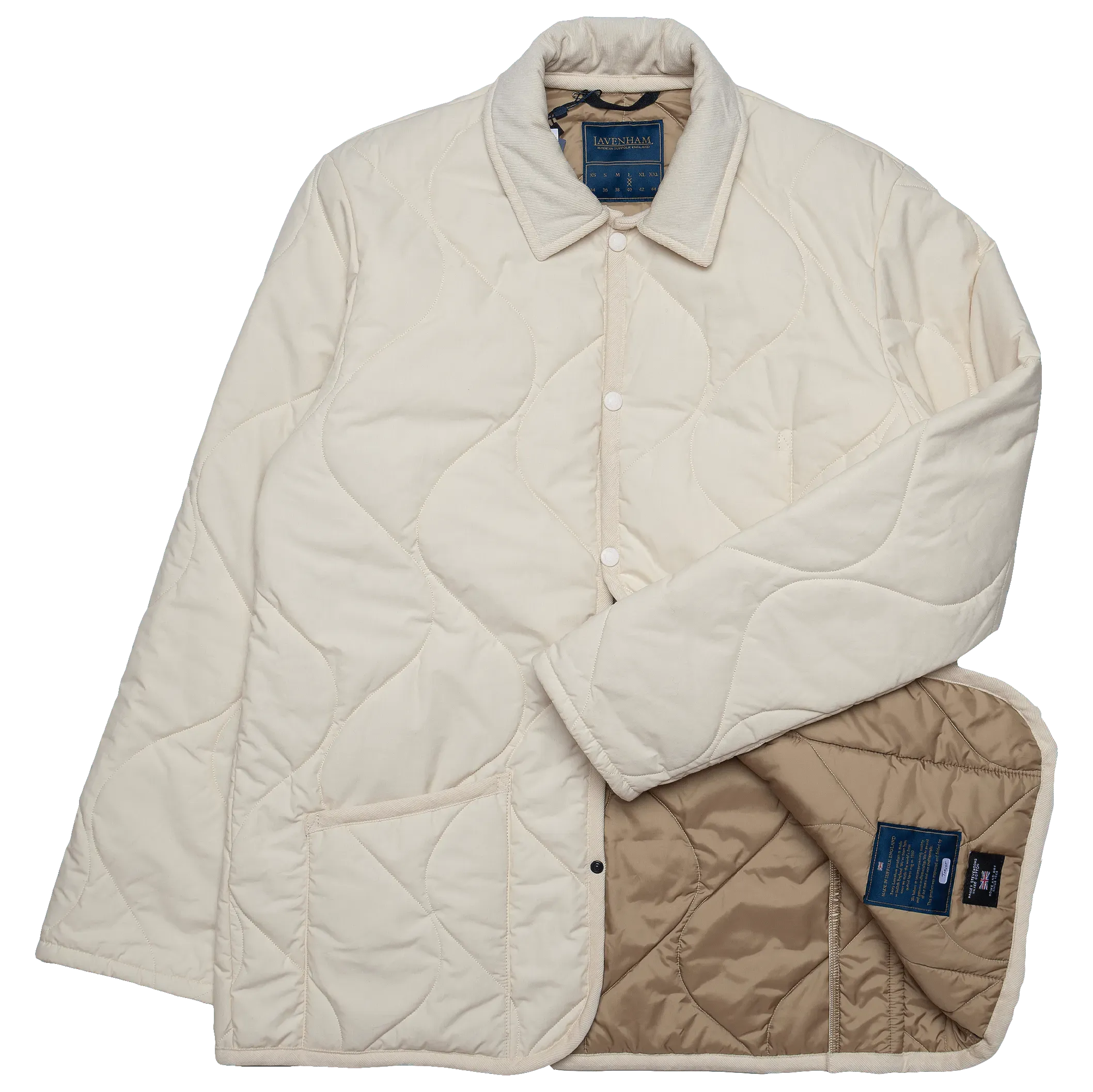 Horse Rug Quilt Denham Jacket - Natural Beige