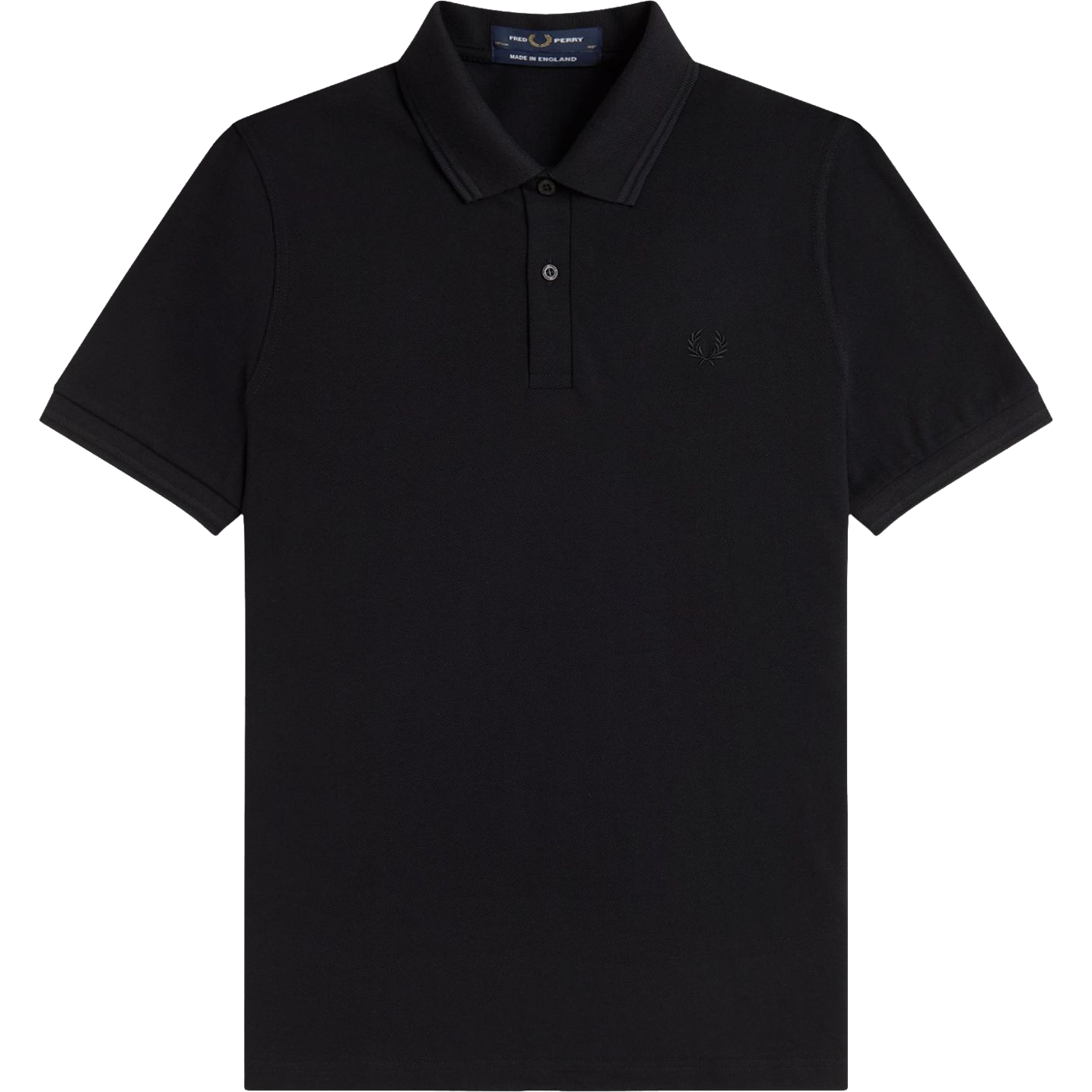 Made in England M12 Polo - Black | Fred Perry | Park & Province