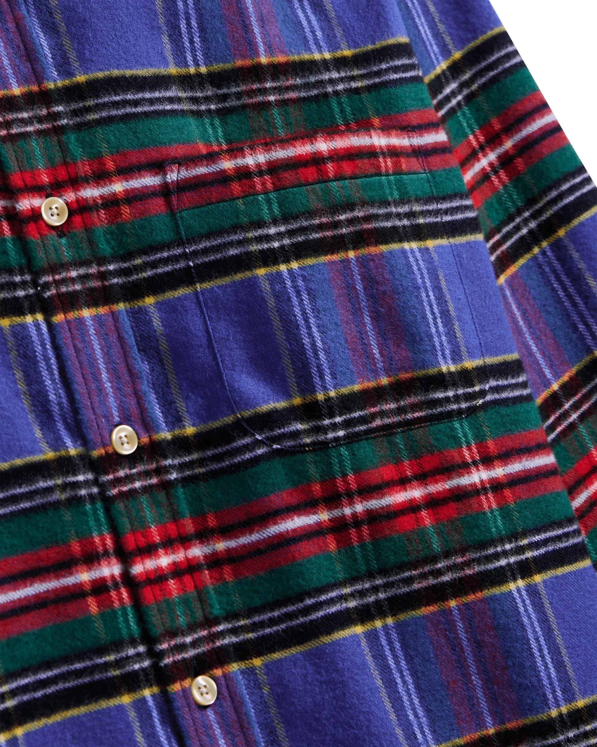 Magazine Flannel - Blue / Red Check
