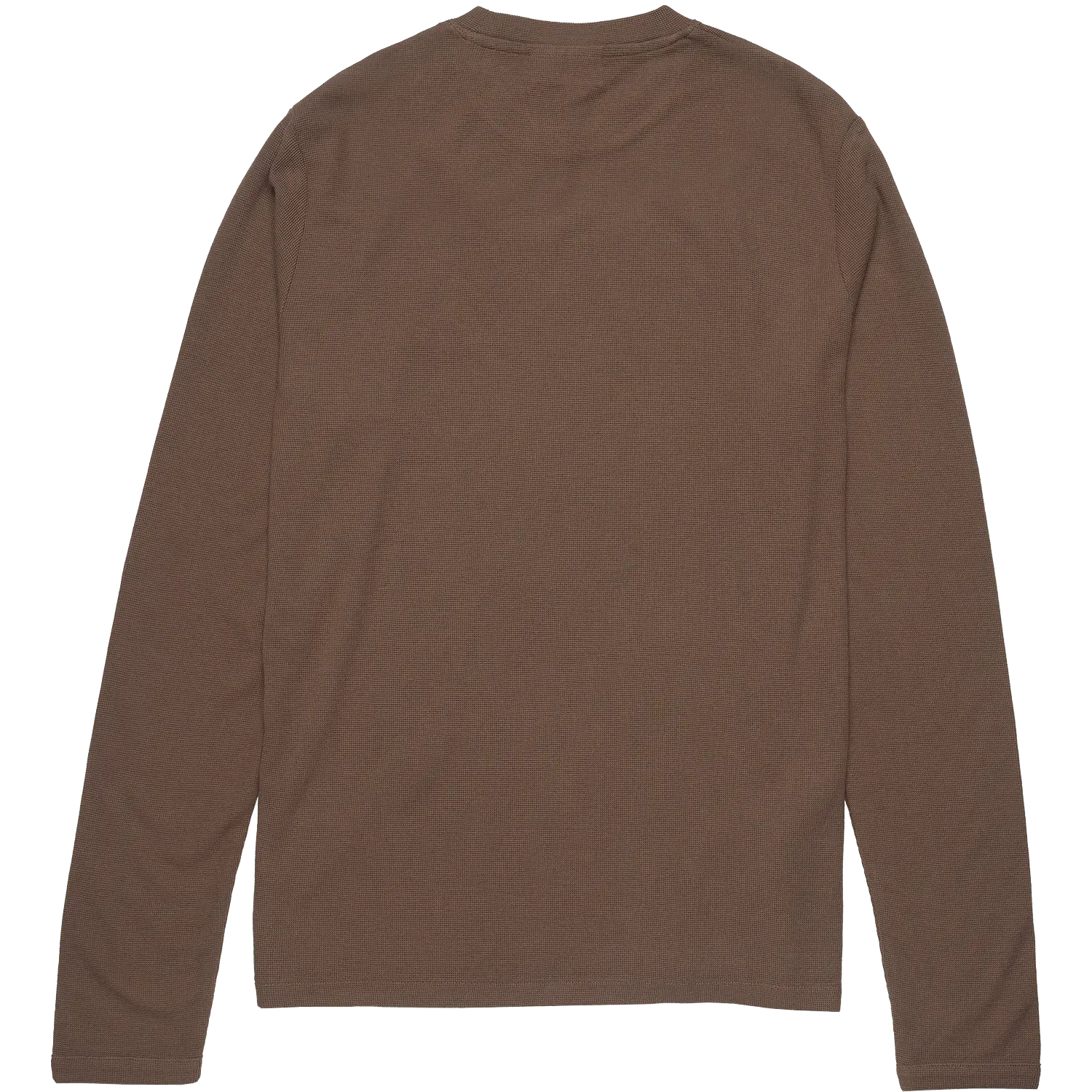 Clive Waffle Long Sleeve Tee - Clay