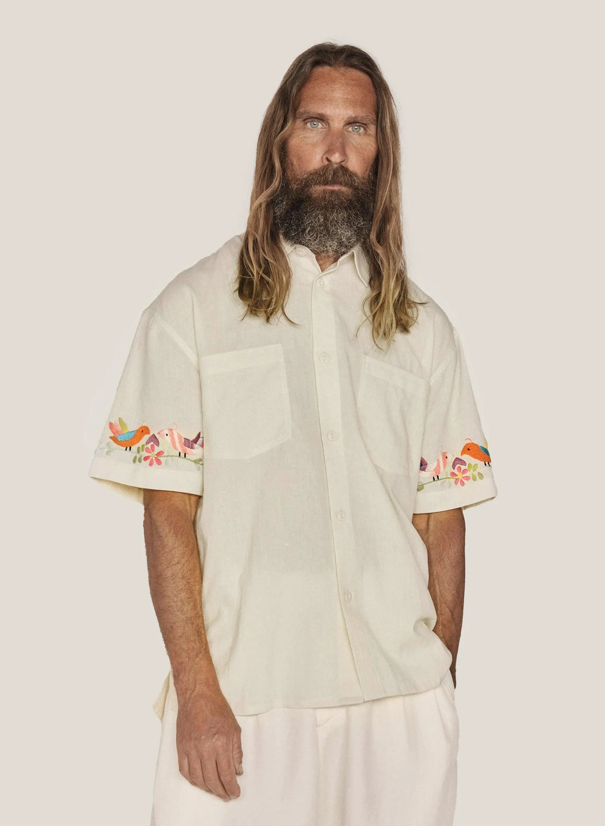 Mitchum Shirt - Ecru