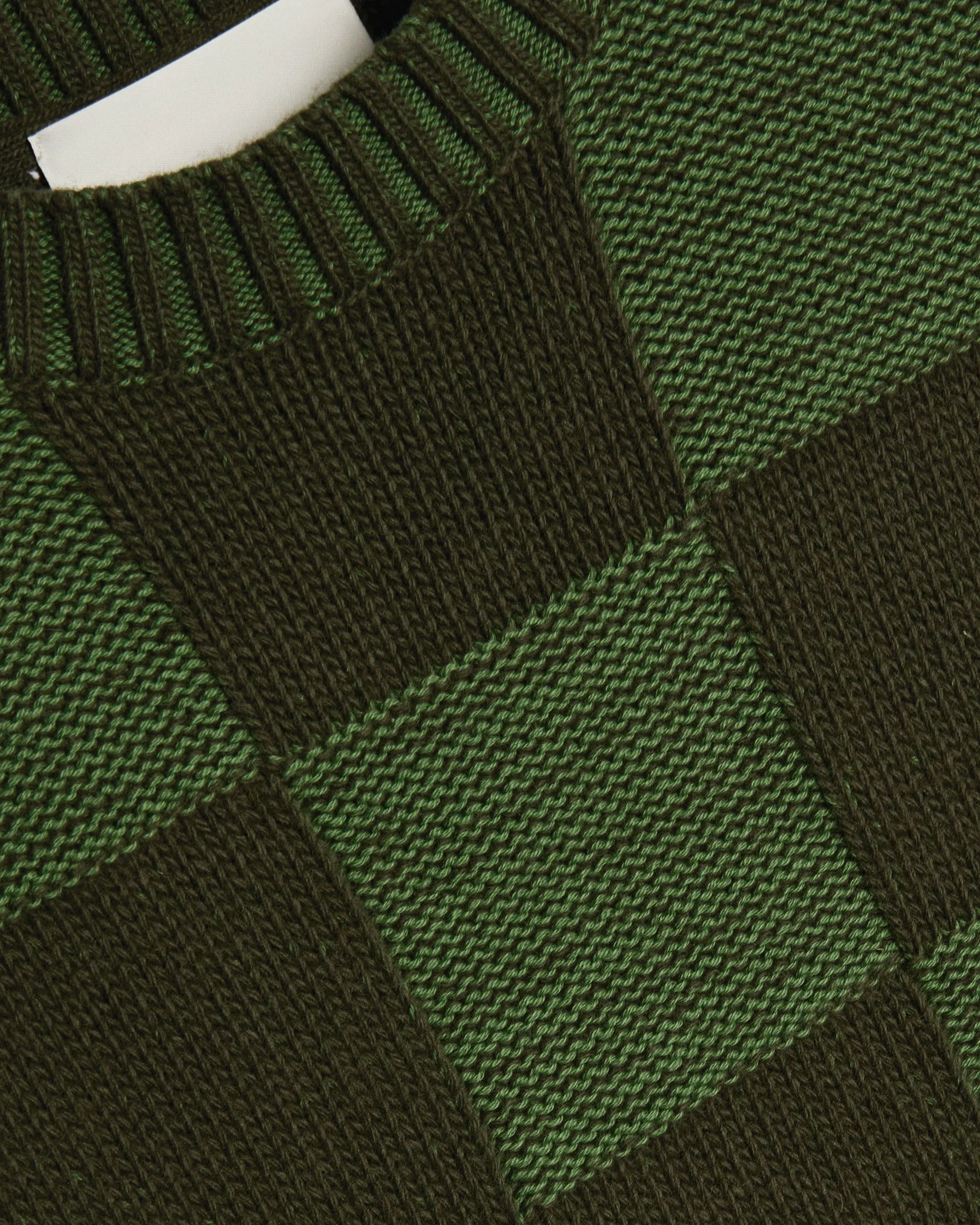 Crew Neck Vest - Green