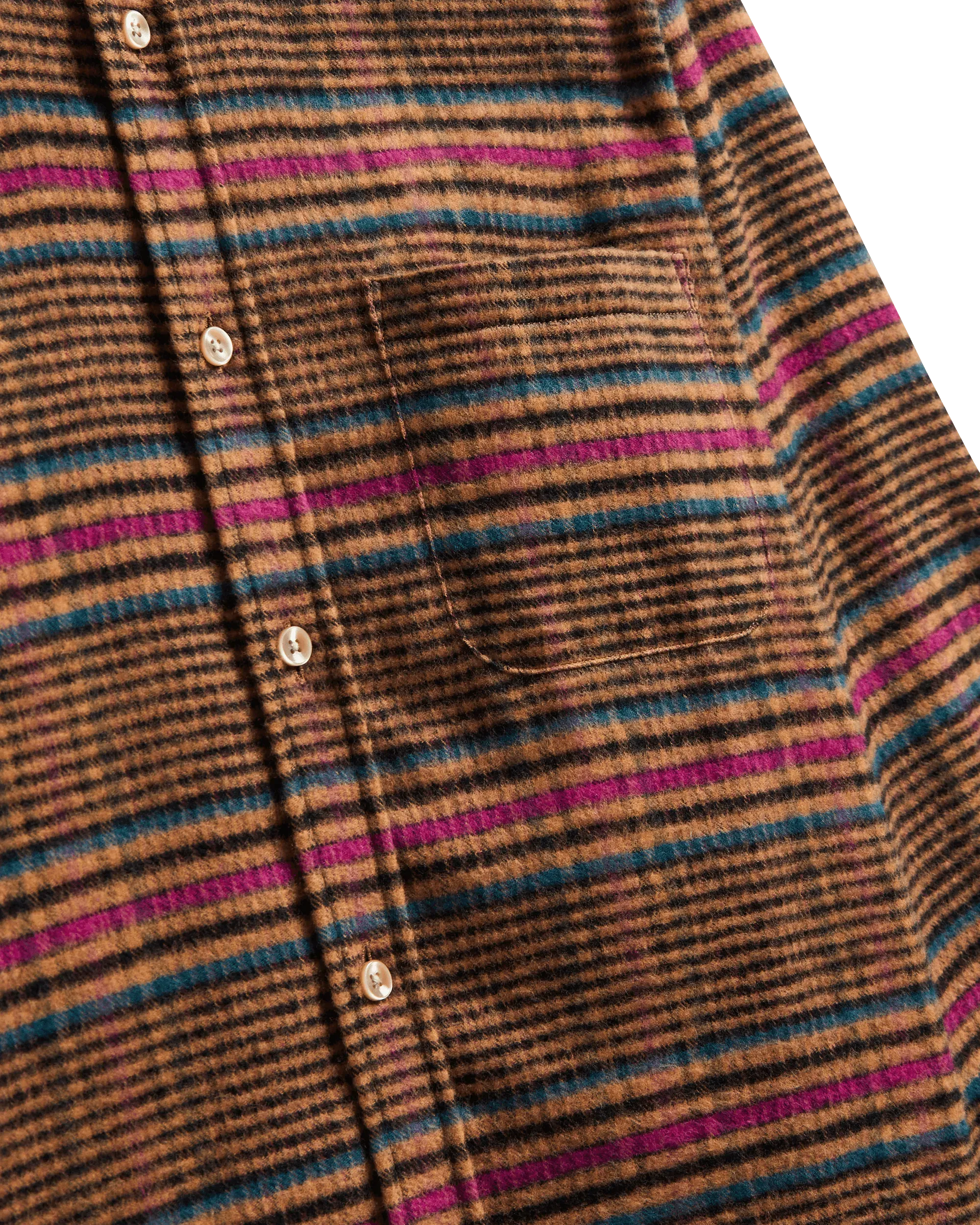 Ponte Flannel - Multi Plaid
