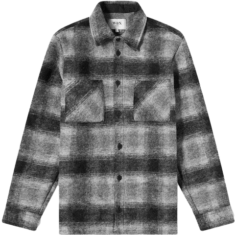 Whiting Overshirt Wool - Pine Charcoal
