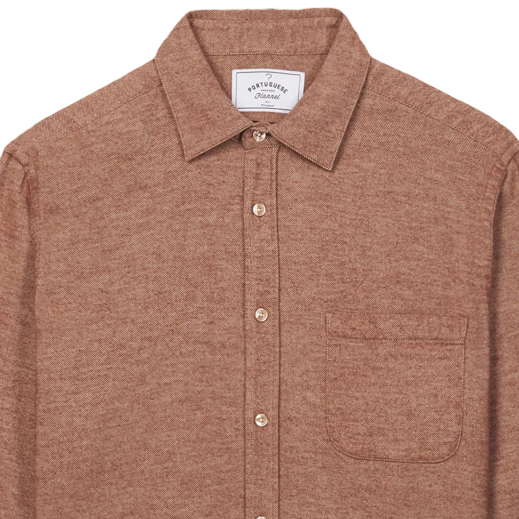 Teca Flannel Shirt - Cinnamon