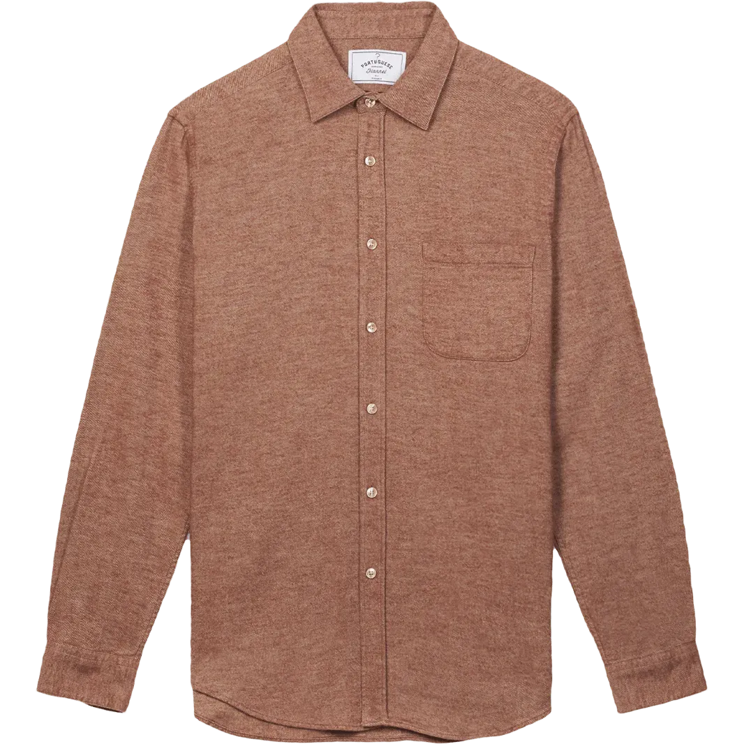 Teca Flannel Shirt - Cinnamon