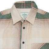 Sqoia Flannel Shirt - Moss / Cream