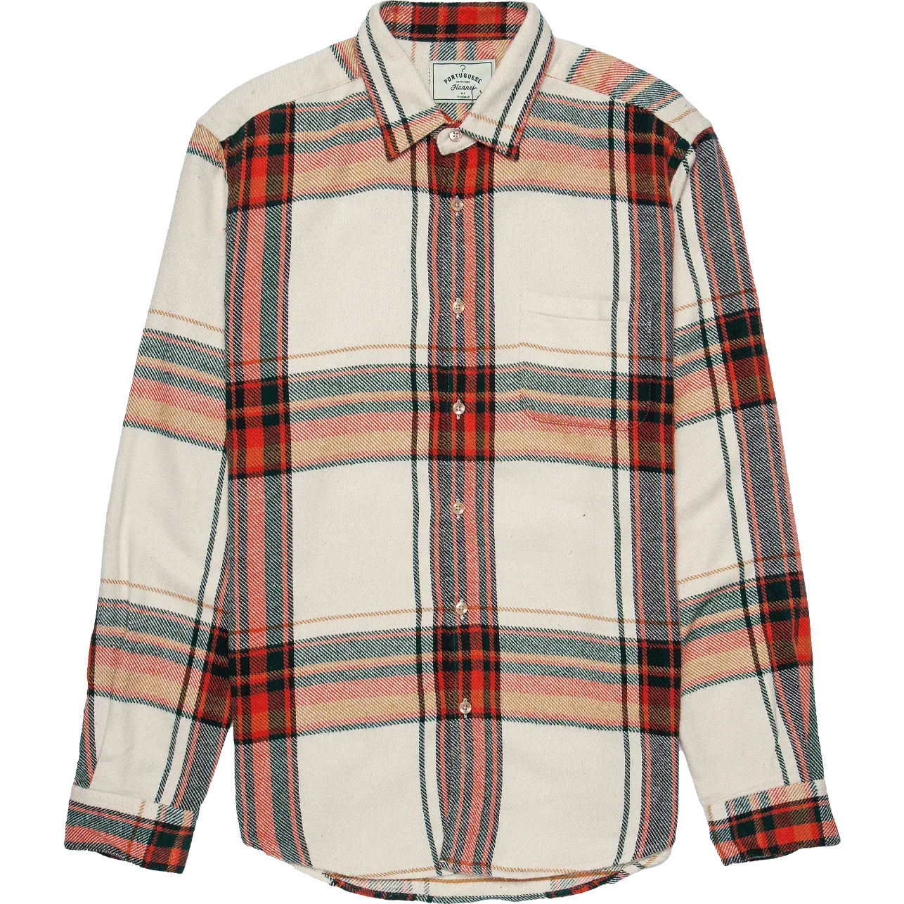 Nords Flannel Shirts - Cream Check