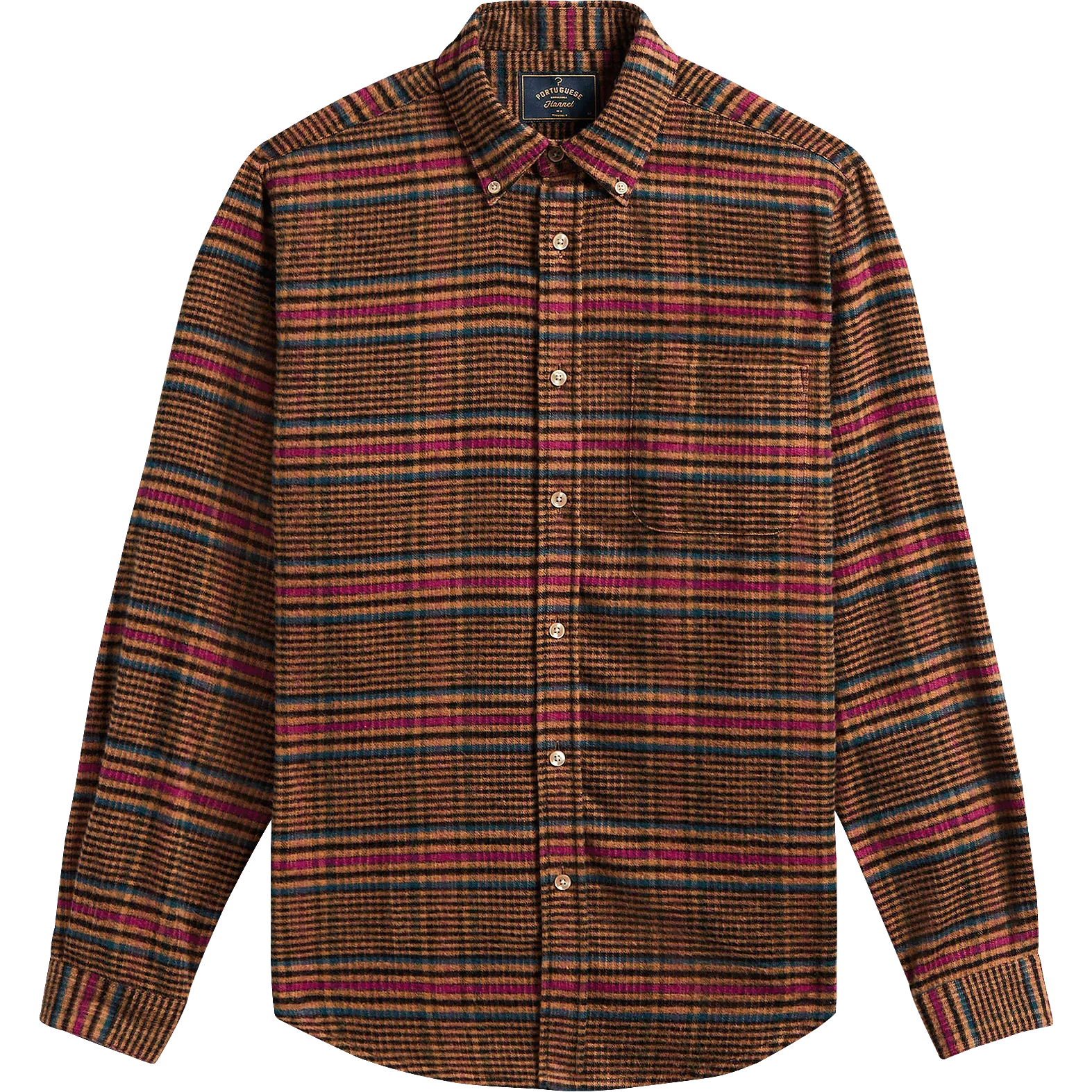 Ponte Flannel - Multi Plaid