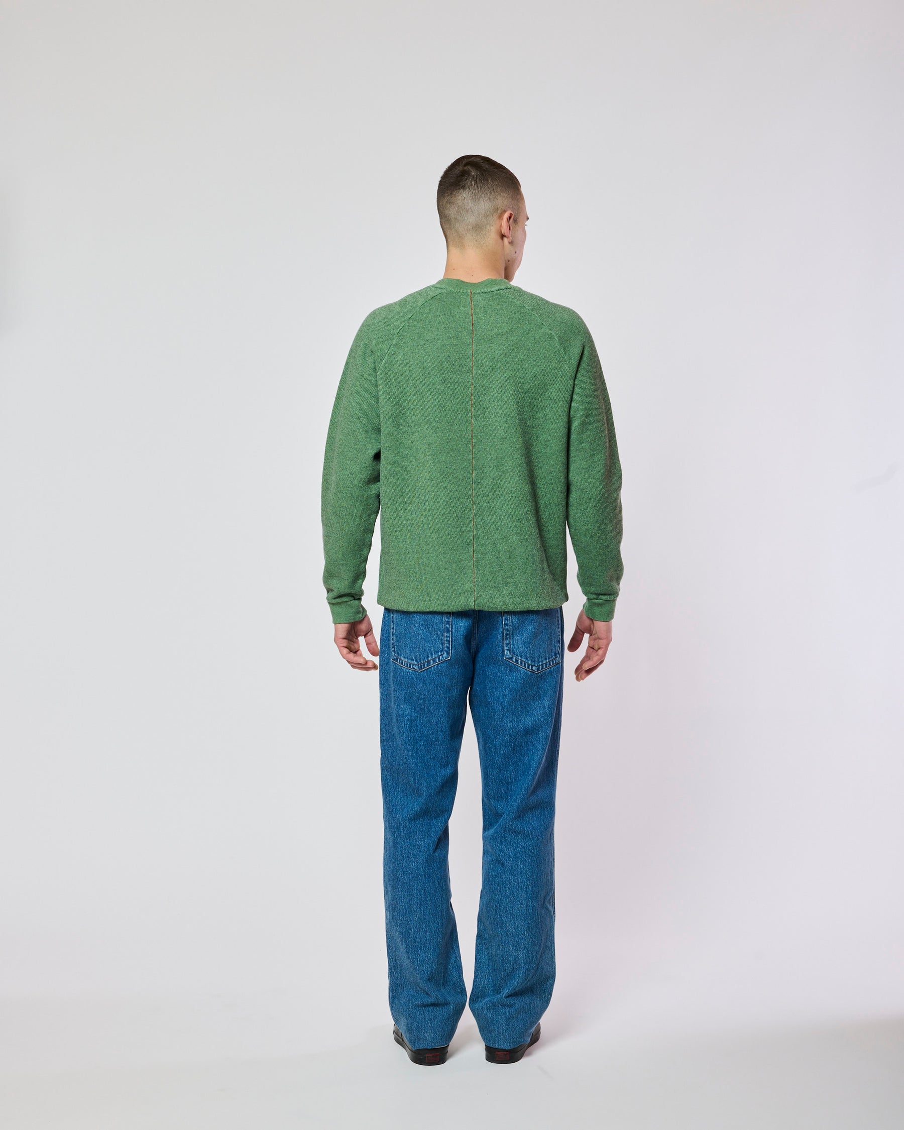 Terry Fleece Sweatshirt - Shamrock Green