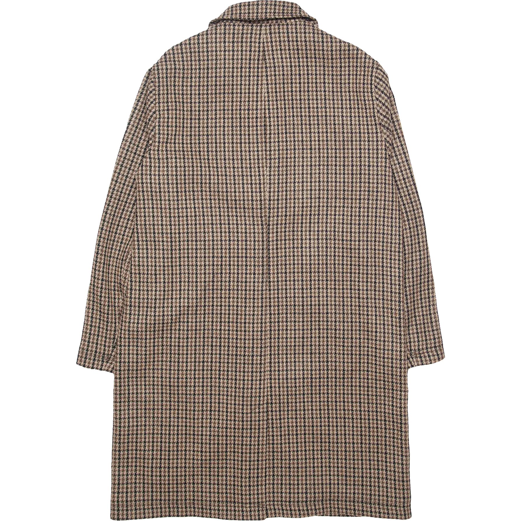 Chester Coat - Natural Houndstooth