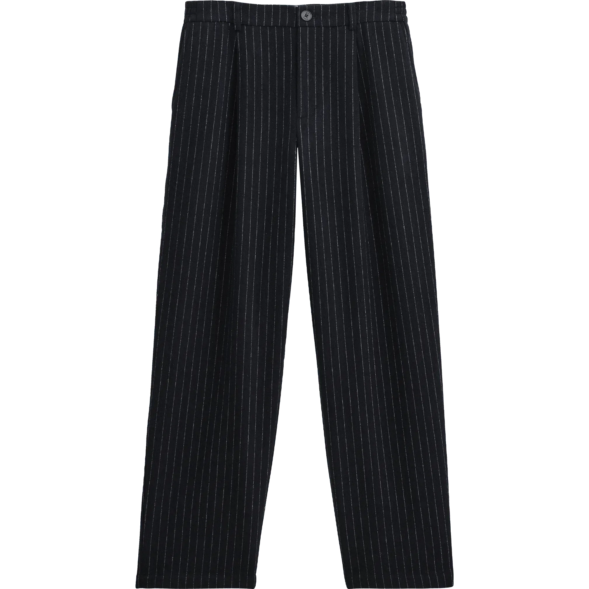 Wool Gekko Blazer - Navy Pinstripe