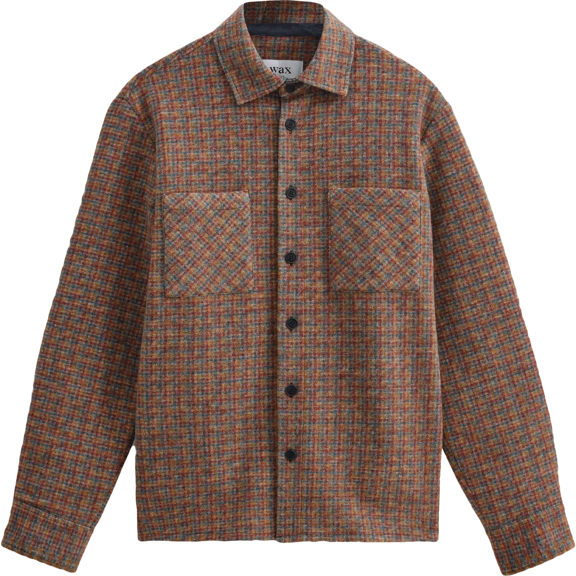 Whiting Overshirt - Mini Check Fleece