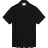 Didcot Shirt - Black Geo Lace