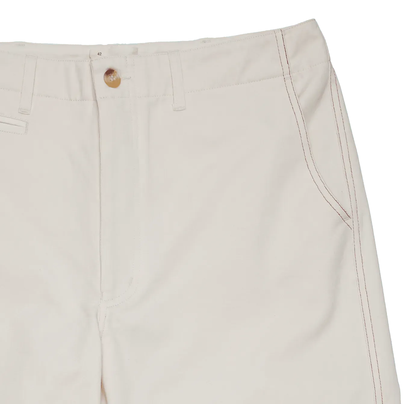 Hockney Cotton Pant - Ecru