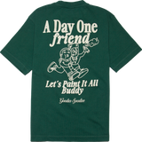 A Day One Tee - Pine Green