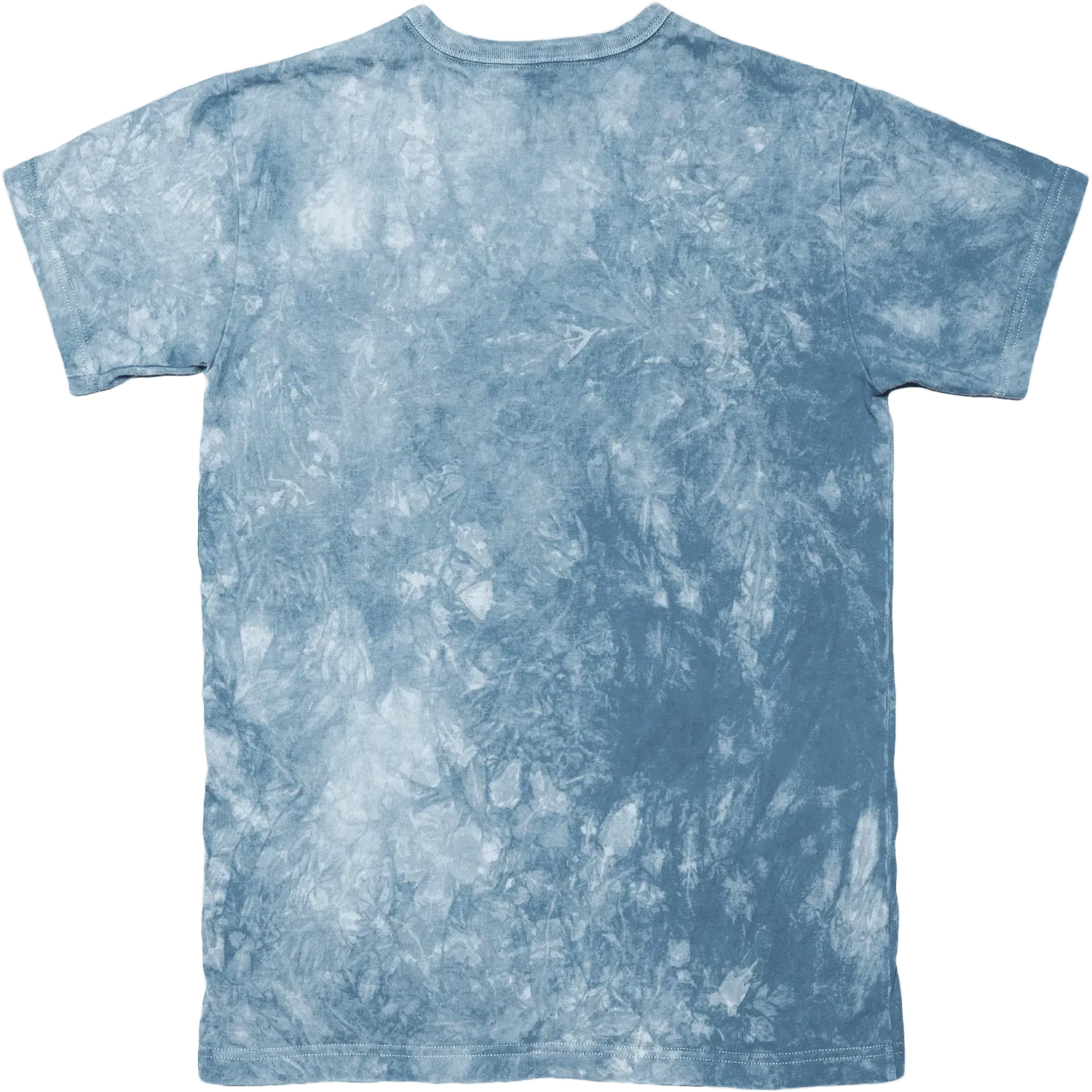 Garment Dyed Pocket T-Shirt - Indigo Crumple