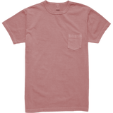Garment Dyed Pocket T-Shirt - Faded Pink