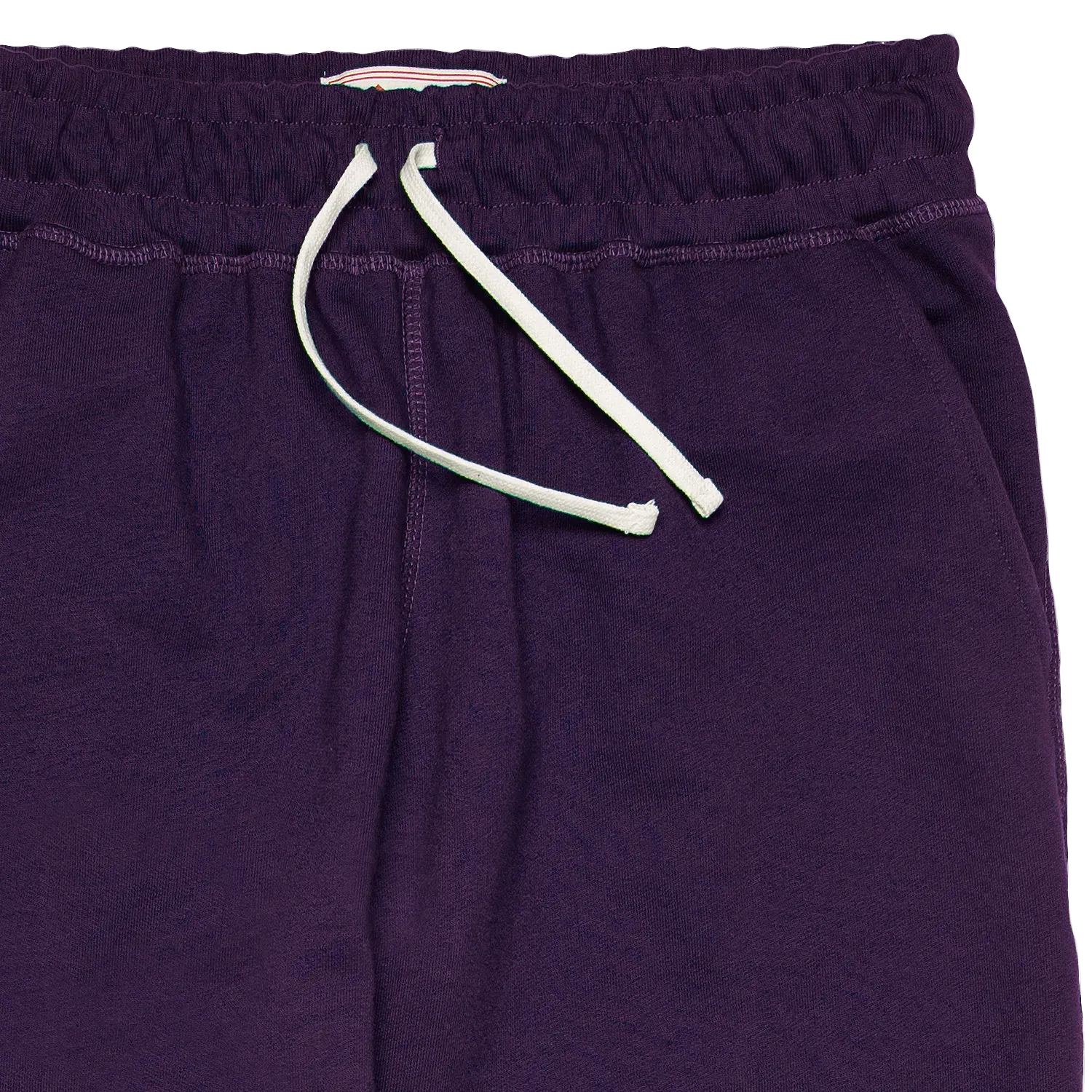 Organic French Terry Sweatpant - Plum Purple