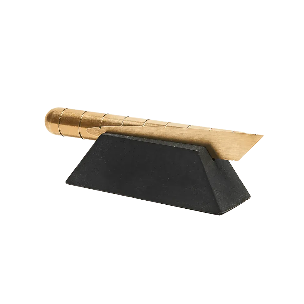 Desk Knife Plinth - Black