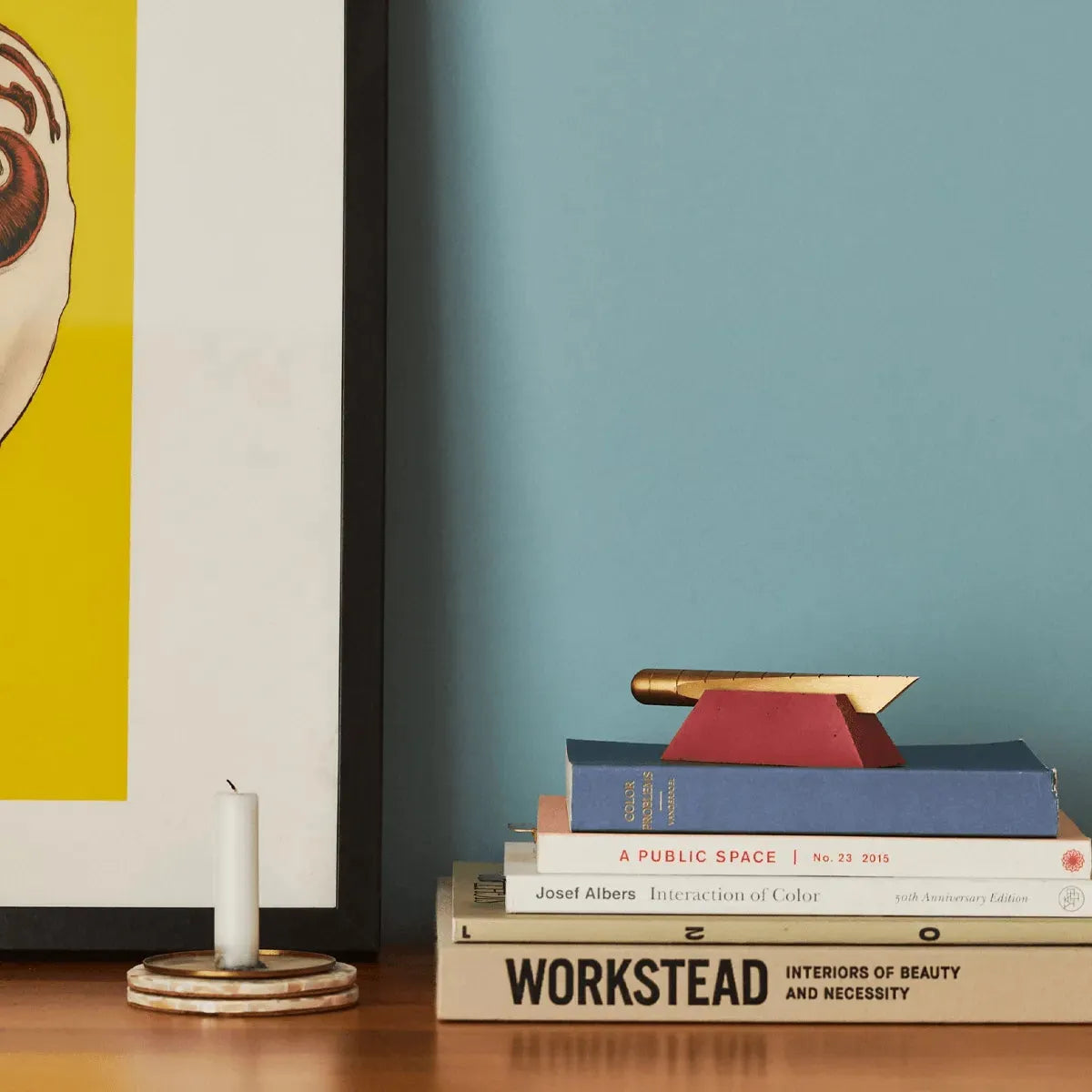 Desk Knife Plinth - Green