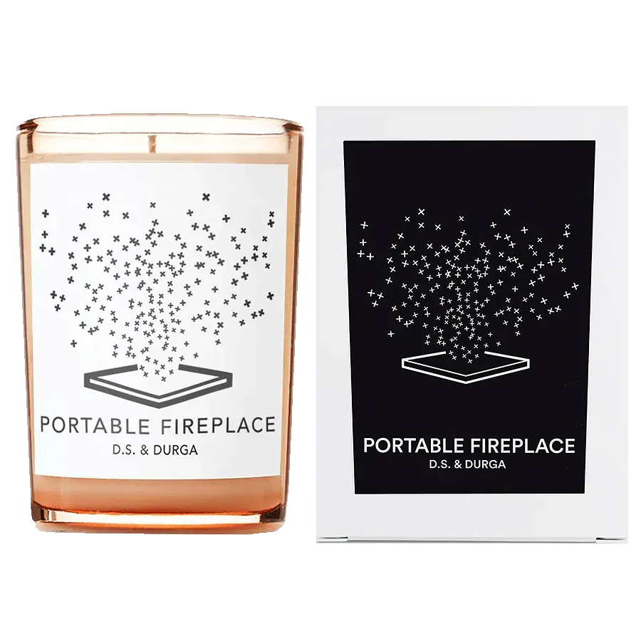 Portable Fireplace - Soy Candle
