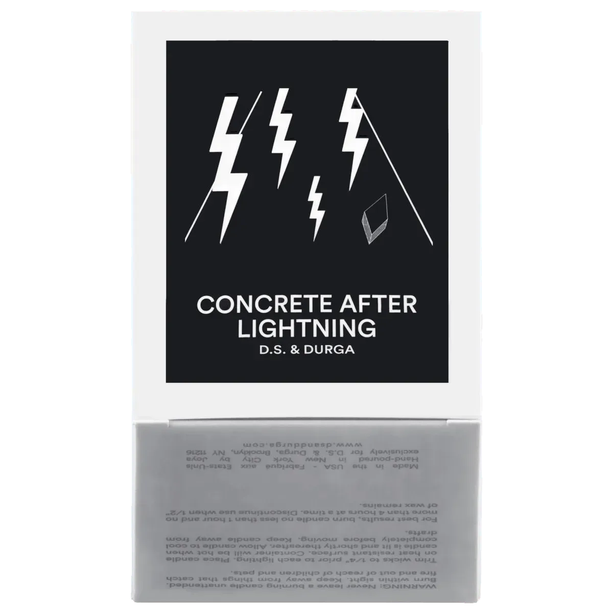 Concrete After Lightning - Soy Candle