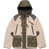 Boa N-3B Insulated Fleece Jacket - Beige / Olive
