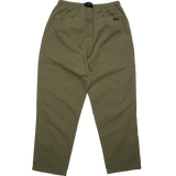 Loose Tapered Pants - Olive