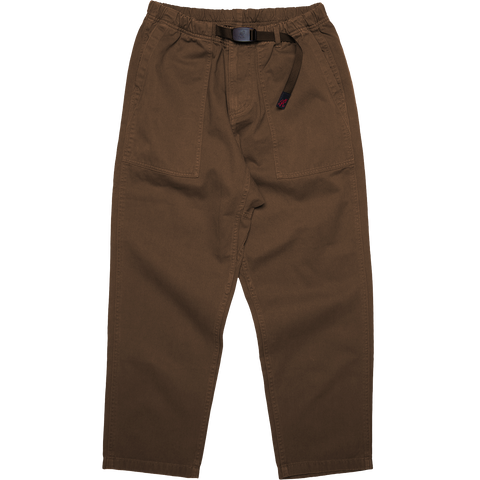 Loose Tapered Pants - Tobacco