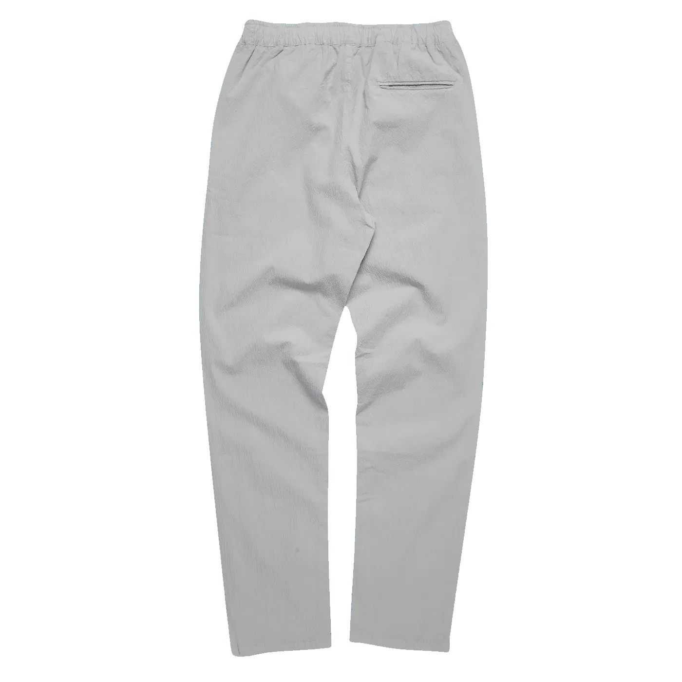 Draw Pant - Light Grey Seersucker