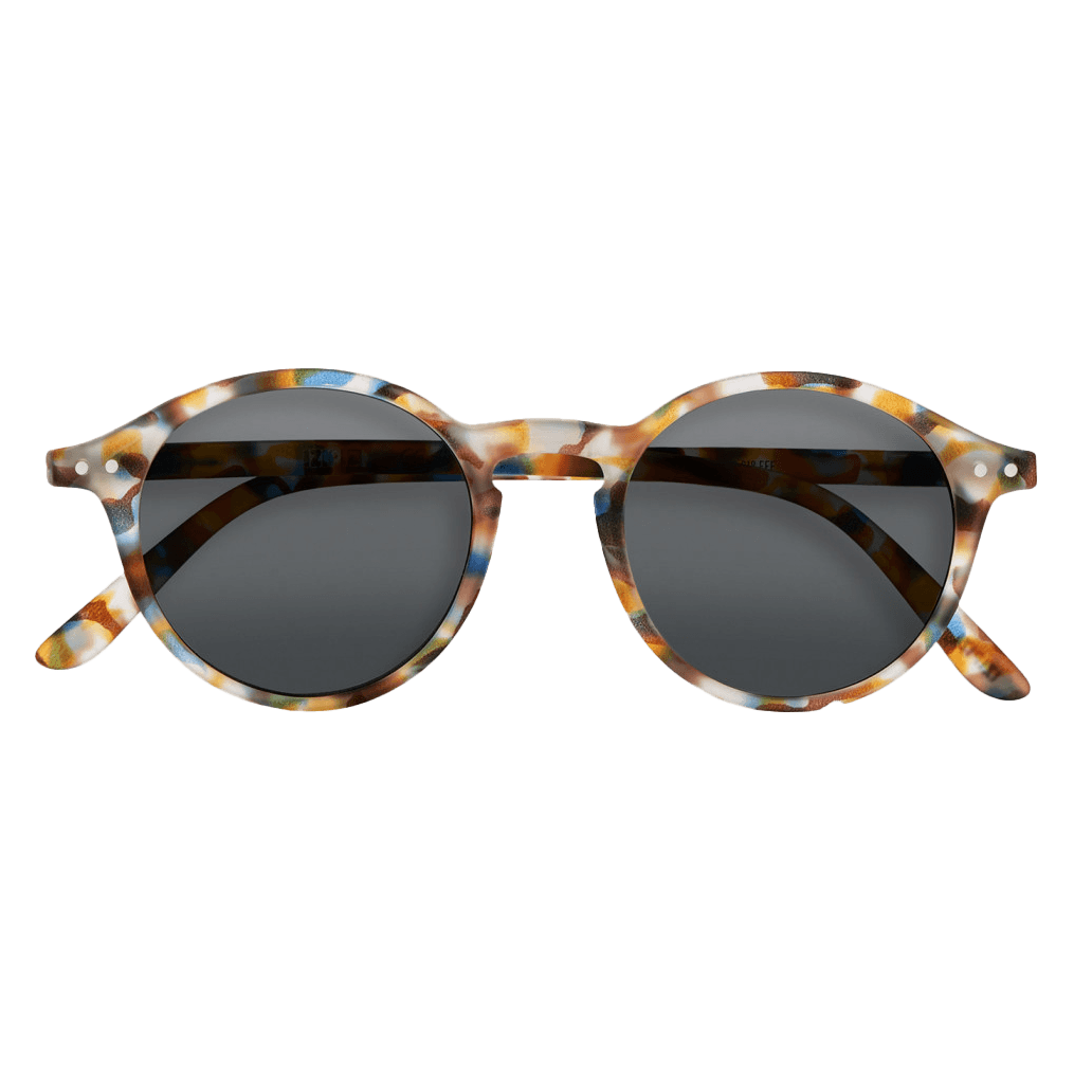 Sunglasses D Blue Tortoise Grey Lens
