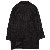 Couto Wool Overcoat - Black