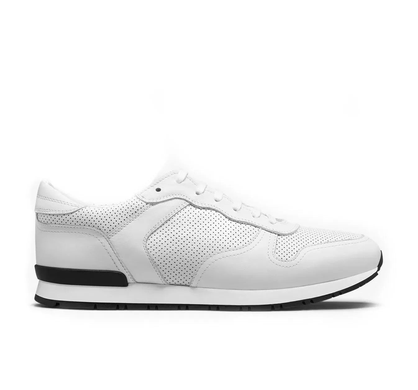 Oliver Cabell Rennes Vintage Leather Sneaker White